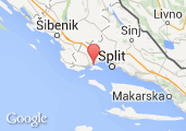 ACI Marina Trogir Map