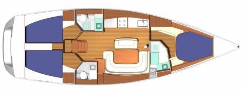 Dufour 425 Grand Large layout-67
