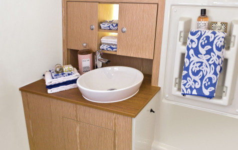 New Hanse 345 Hiswa in water boatshow Amsterdam