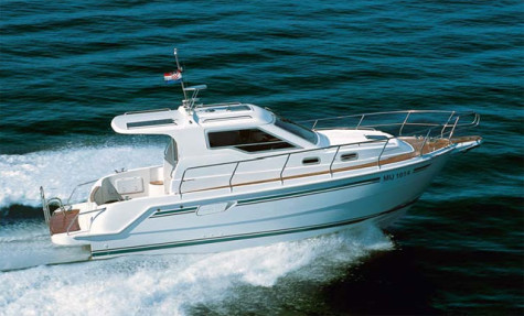 rent motor boat vektor 950